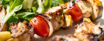 Brochette de dinde