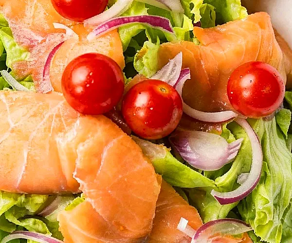 Salade saumon - chez mex à Louvroil